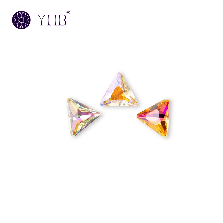 Classic Triangle Fancy Pointed Hotfix Rhinestones Classic Triangle Fancy Pointed Hotfix Rhinestones